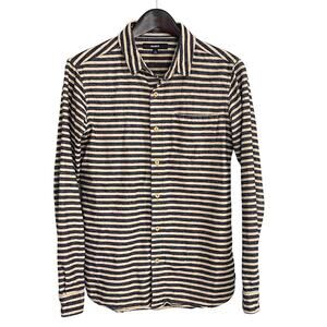Banks Journal Men’s Striped Flannel Shirt Button Down Small